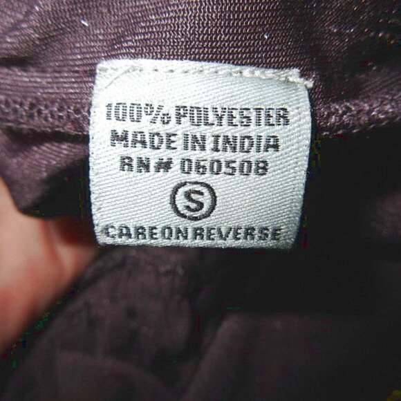 Vtg Velvet Kimono Size S Crochet Bell Sleeves Witchy Fairy Grunge Vamp Y2K 90s - Picture 11 of 11